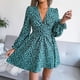 thumbnail image 1 of Vestido De Verano, Vestido De Manga Larga De Moda Plisado Cómodo Para La Fecha ANGGREK Otros, 1 of 8