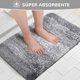 thumbnail image 4 of Tapete de Baño Alfombra Antideslizante, Tapete para Piso Lavable a Máquina con Microfibras Suaves Absorbentes de Agua, Baño de Felpa Gruesa, Tapete Absorbente para Baño, Cocina, Salón, 4 of 4
