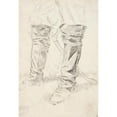 thumbnail image 2 of Winslow Homer 18x24 Gold Ornate Framed and Double Matted Museum Art Print Titled - Study of Cavalry Officer's Boots (1862-1864), 2 of 4