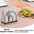 thumbnail image 3 of Napkin Holder for Table, Farmhouse Vertical Napkin Holder for Countertop Picnic Dining Table Kitche, 3 of 5