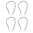 thumbnail image 2 of 4 piezas Servilleta Clip Cordón Cadena para el cuello Yuyangstore para adultos mayores Negro, 2 of 6