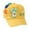 Yellow 53, variant on BJUTIR Kids Adjustable Chin Strap Sun Protection Hats Summer Spring Wide Brim Neck Flap Hat Cute Cartoon Outdoor Beach Bucket Cap