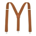 thumbnail image 5 of Angala Classic Solid Color Dress Suspenders For Formal Trouser Braces With Metal Clips And Adjustable Straps For Business Attire And Wedding Events Soft Stylish Basic Suspenders, 5 of 5