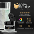 thumbnail image 5 of Brew Glitter - Green Iridescent Edible Drink Glitter - Silky Swirl, Beverage-Safe, 25g, 5 of 6