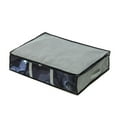 thumbnail image 2 of 1X Storage Bag Under Bed Storage Large Underbed Storage Bags Organizer Container Blankets Clothes Comforters Foldable Storage Bags With Clear Window Foldable Travel Bedroom Storage, 2 of 9
