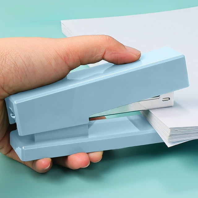 Dvkptbk Agrafeuse en Plastique pour Étudiants Grande Standard Multifonctionnelle