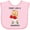 AD-Pink, variant on Nicu Fight Like a Preemie Baby Boxer Boys or Girls Baby Bib
