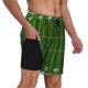 thumbnail image 2 of Fotbe American Football Field Traje de Baño para Hombre – Shorts de Natación de Secado Rápido con Forro y Bolsillos-Large, 2 of 6