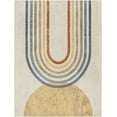 thumbnail image 6 of Livabliss Washable Rugs for Living Room, 8x10 Lillian Modern Oatmeal Area Rug, Bedroom Dining Room Home Decor Stain Resistant Carpet (7'10" x 10'), 6 of 8