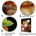 thumbnail image 3 of Designart "Sunlit Flan Fresco: A Caramel Dessert" Desserts Canvas Art Print, 3 of 7