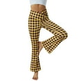 thumbnail image 2 of KelaJuan Women V Cross Waist Leggings, Solid Color/ Tie-dyed Printed Pattern Yoga Pants in 10 Colors, S/ M/ L/ XL/ XXL, 2 of 9