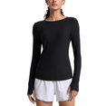 thumbnail image 1 of Remera CRZ YOGA Cloudweight de Manga Larga Ligera Negra M, 1 of 5