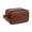 Red Brown, variant on Travel Toiletry Bag for Men, Shaving Dopp Kit Water-resistant Bathroom Small Toiletries Organizer PU Leather Cosmetic Bags,Men's Shaving Grooming Kit,Gifts for Father, Dad, Boyfriend, Grandpa