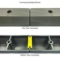 thumbnail image 3 of 36" Ultra Light Weight Plastic Parking Blocks in Yellow with Concrete Hardware - 2 Pack, 3 of 5