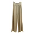 thumbnail image 5 of IMENGL Women's Wide Leg Pants Soft Yoga Sweat Comfy High Waisted Pajama with Pockets Trousers Loose Casual Cropped Pant for Womens,M-XXXXXXL, 5 of 5
