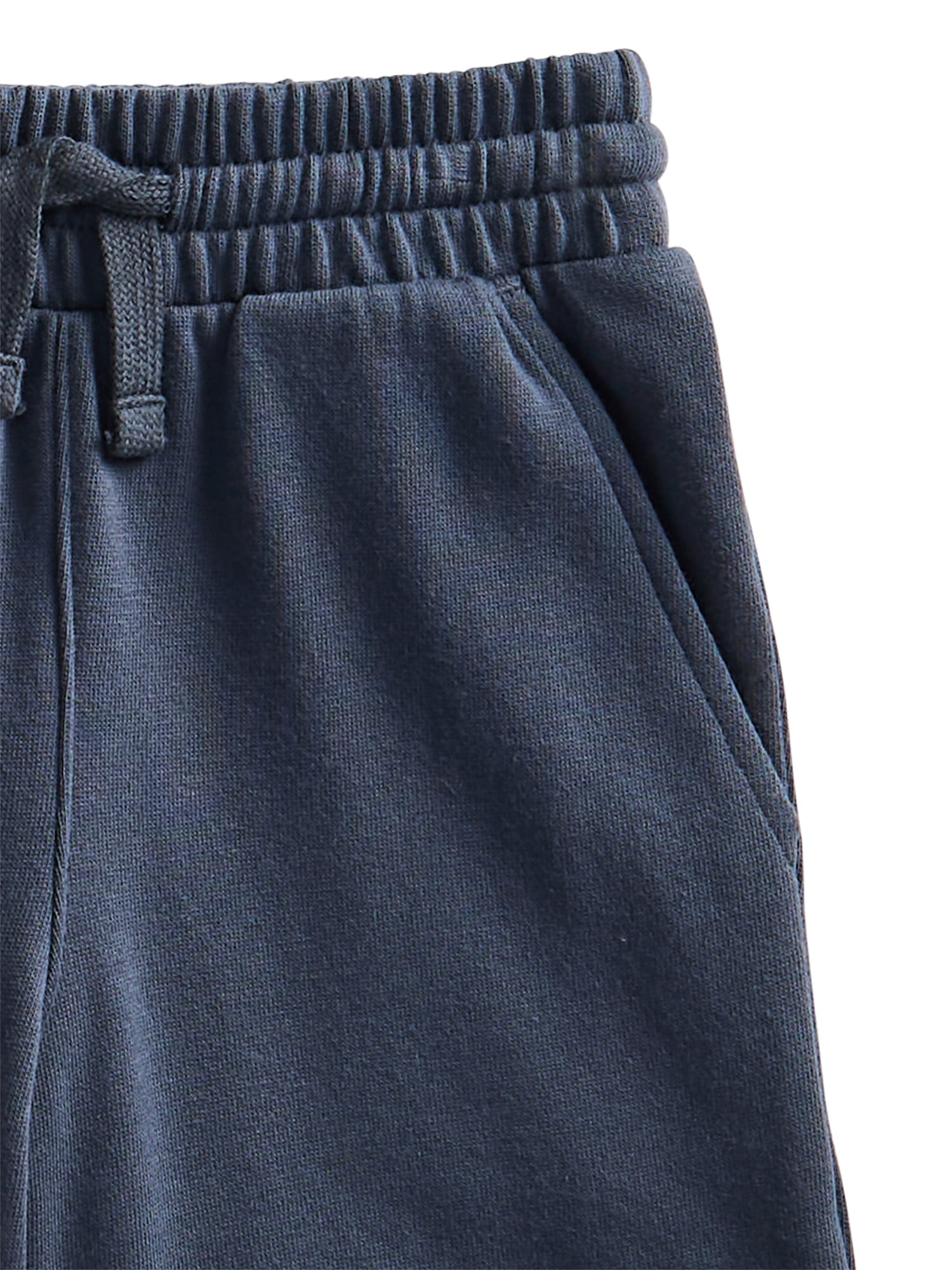 Athletic Works Boys Fleece Sweatshirt and Shorts Set, 2-Piece, Sizes 4-16