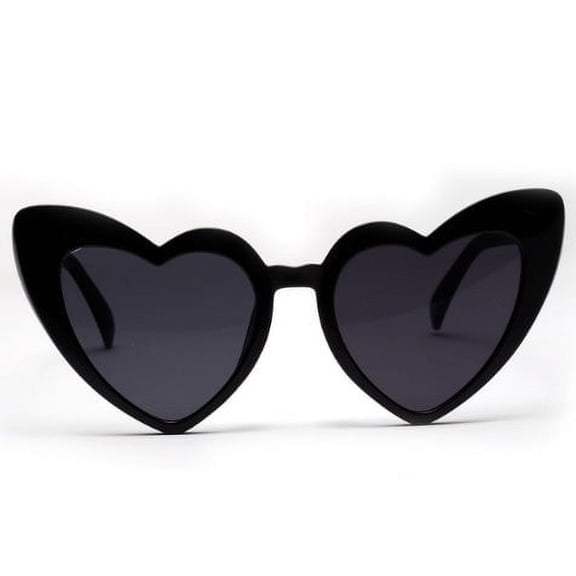 Womens Heart Shaped Sunglasses Vintage Design with UV400 Protection and Trendy Lightweight Frame plus 80 Percent Light
