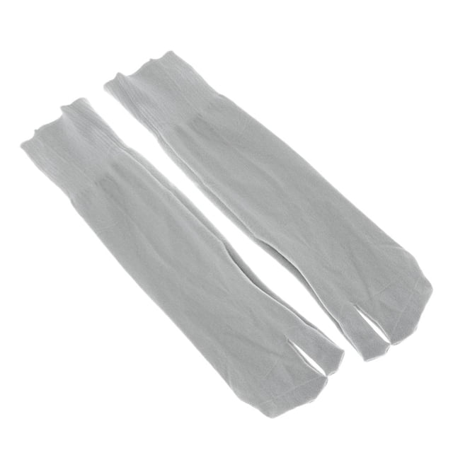 Calcetines Tabi con Chanclas Divididas Sunnimix Calcetines flip-flop de 2 dedos gris