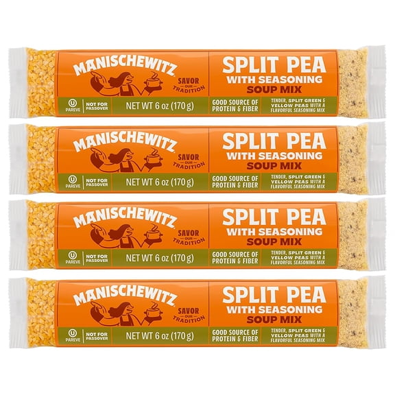 Manischewitz Soup Mix Split Pea 4 Pack