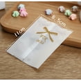 thumbnail image 2 of Coofit 100PCS Cello Bag Multi-purpose Cellophane Treat Bag Cellophane Bag for Cookie, 2 of 6
