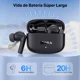 thumbnail image 2 of Auriculares Inalámbricos In ear Bluetooth 5.3 Manos Libres con Micrófono 1Hora Aut206 Negro, 2 of 8
