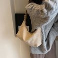 thumbnail image 3 of Moontgen Crescent Bag for Women with Inner Pocket Hobo Bag Zipper Handbag for Work(khaki), 3 of 9