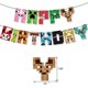 thumbnail image 2 of My World Theme Birthday Party Decorations Balloon Set Banner Cake Decoration, 2 of 5