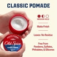 thumbnail image 6 of Old Spice Classic Pomade for Men, Healthy and Strong with Vitamin E and Biotin, Men's Hair Styling Pomade, Medium Hold, Matte Finish, 2.22 oz, 6 of 10