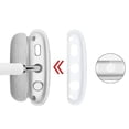 thumbnail image 4 of Funda SaharaCase Hybrid-Flex transparente - Apple AirPods Max, 4 of 8