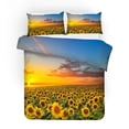 thumbnail image 2 of 3D Sunflower Field Quilt Cover Set Bedding Set Pillowcases 101, 2 of 3