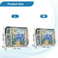 thumbnail image 4 of FORMRS 13-13.3 inch Laptop Sleeve Case Soft Carrying Quilted Computer Bag Cover, Seaside Leaves, 4 of 7