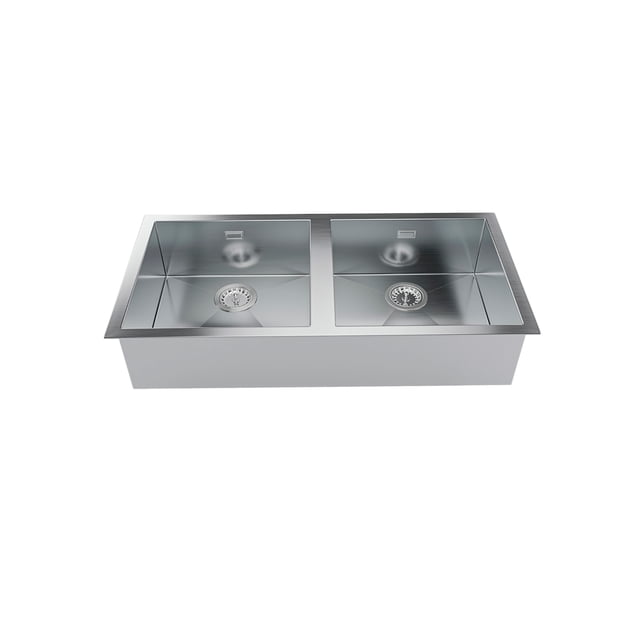 Tarja Tecnolam INOX 89 cm Filo quadra 89 x 45 x 19 2v Submontar doble tina