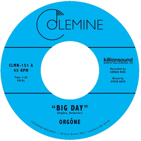 Orgone - Big Day / Hound Dogs - Music & Performance - Vinyl [7-Inch]