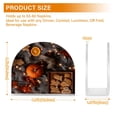 thumbnail image 4 of Standing Dining Table Napkin Holder, Napkin Holder for Table Kitchen Acrylic Paper Tissue Organization, Cookies and Pumpkin, 4 of 9