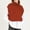 Red, variant on POROPL Women's Sweaters Sleeveless High Neck Sweater Oversized Knitted Size S-XL