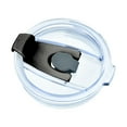 thumbnail image 1 of Lttoisl Couvercle de Rechange pour Gobelet 40 Oz, Couvercle de Gobelet de Voyage en Plastique Transparent Anti-Déversement avec Paille Rabattable pour Tasses Quencher, Multicolore, 1 of 8