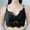 A_ Black, variant on Fashion SMihono Women's Underwire Shaping Bras Comfort Revolution T-Shirt Bra, Front-Close Convenient Everyday Bra Gathering Bras Black 40/90