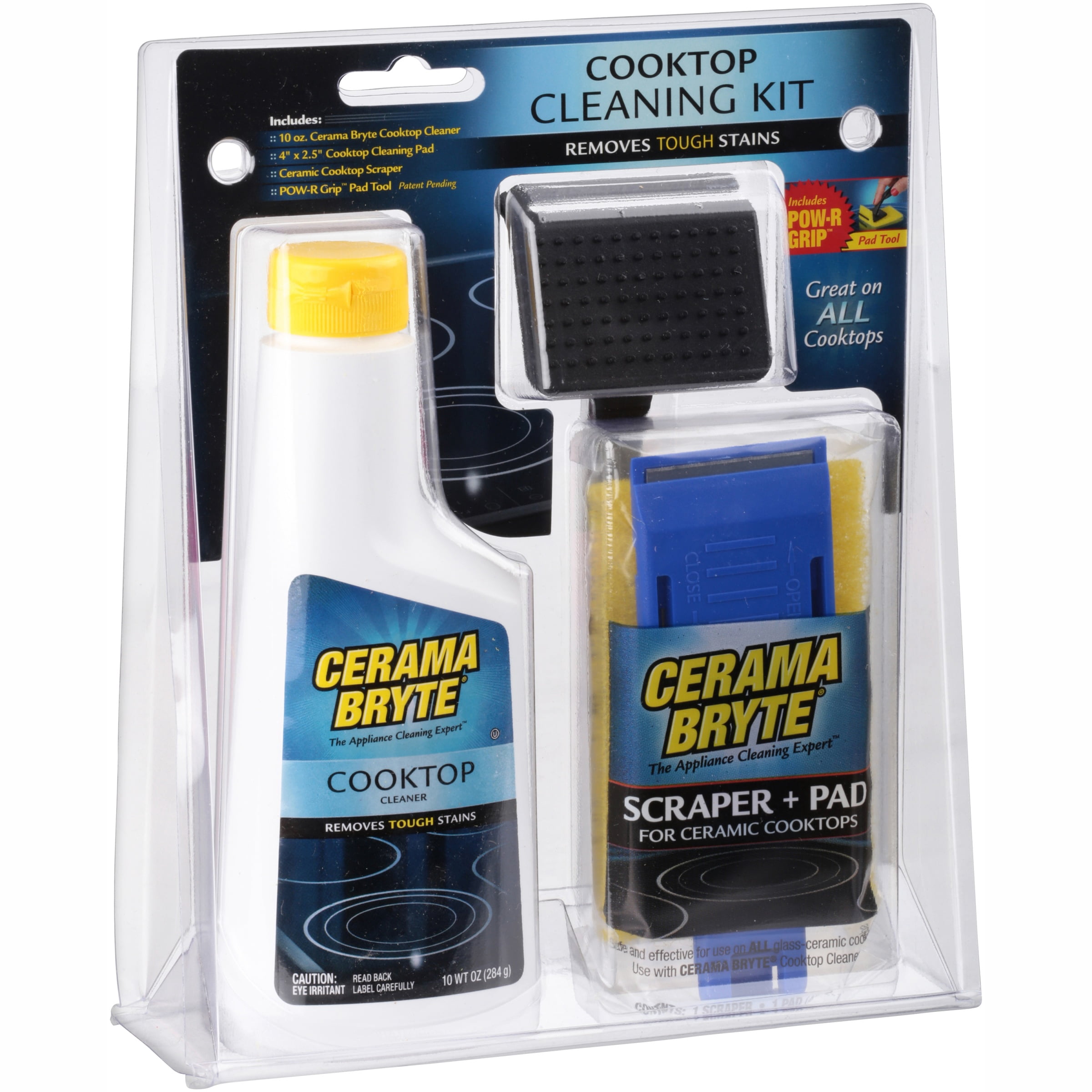 Cerama Bryte® Cooktop Cleaning Kit 4 pc. Pack