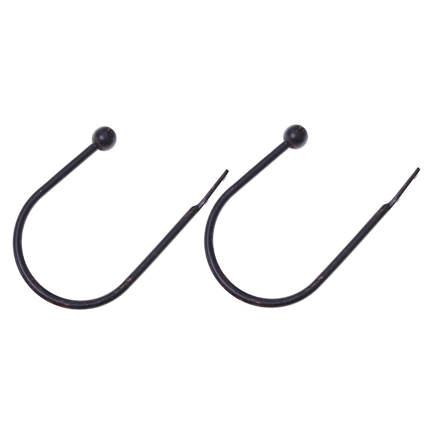 IH Casa Decor Metal Curtain Holdback Set Sphere Black Copper