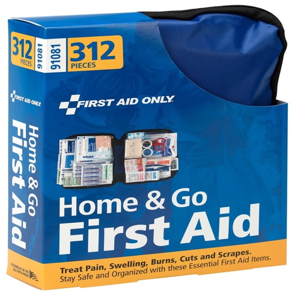 First Aid Kit and Housing, Nylon 312 Components, 50 People Served