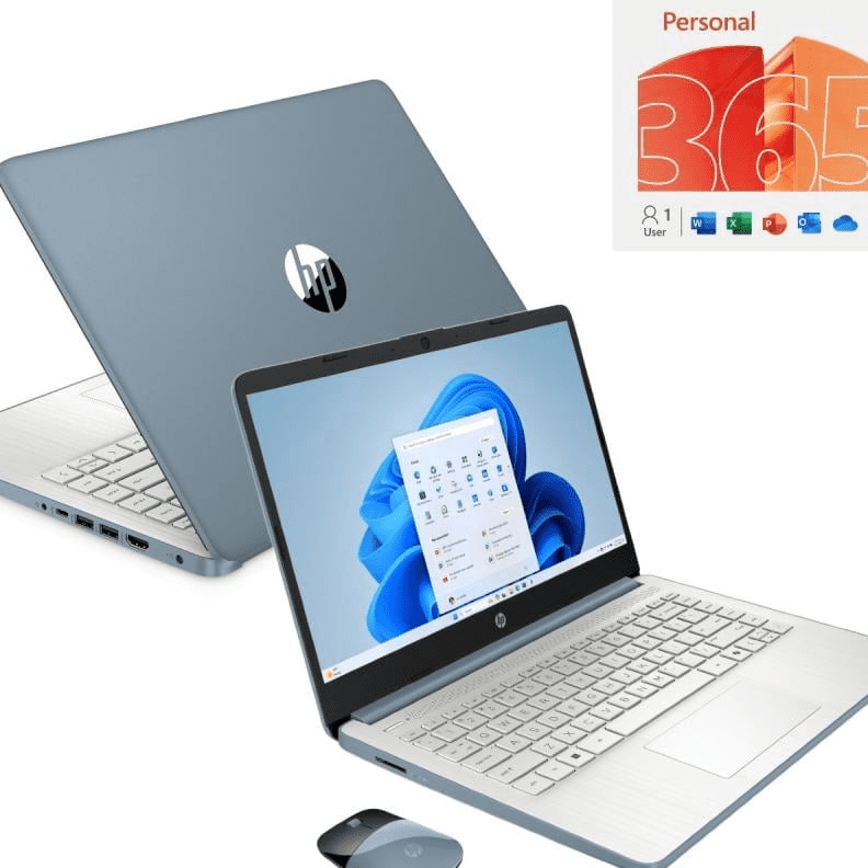 HP Business Laptop, 15.6” HD, Intel Core i3-1010, 4GB SDRAM, 128GB
