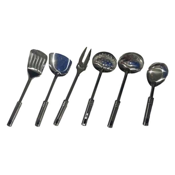 Billuyoard Utensilios de cocina multifuncionales plateados, herramientas para una cocción eficiente y precisa, fáciles de limpiar Cocina y Comedor