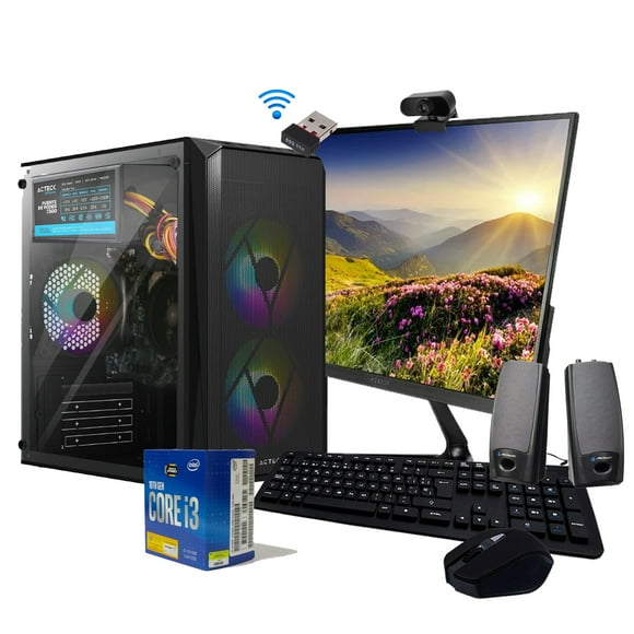Pc Computadora Armada Intel I3 16gb Ram 960Gb SSD Monitor 21.5