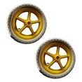 thumbnail image 2 of Colaxi 1 Paire de Roues de Draisienne de Rechange Accessoires de Cyclisme Légers Absorption des Chocs Réduction du Bruit Roues Stabilisatrices Antidérapantes Jaune, 2 of 8