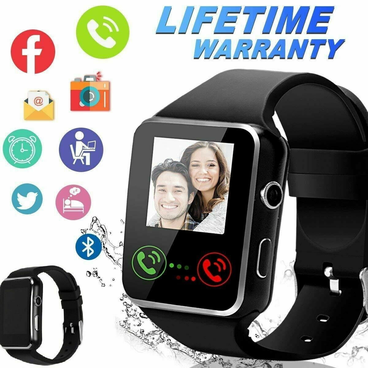 x6 curved screen smartwatch
