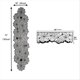 thumbnail image 4 of Halloween tablecloth Spider web towel table runner lampshade set B, 4 of 5