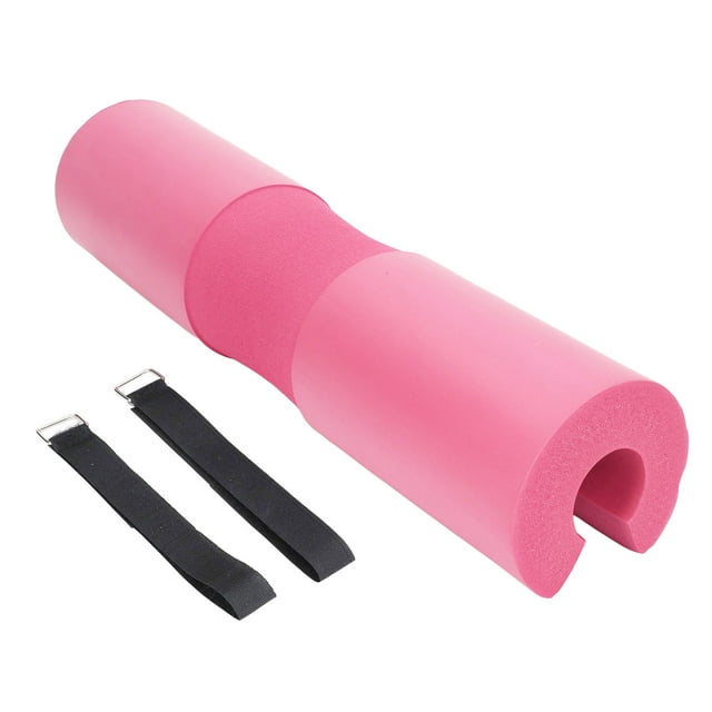 Barbell Pad, Workout Lightweight Barbell Squat Pad Distribute Weight Evenly For Home Pink