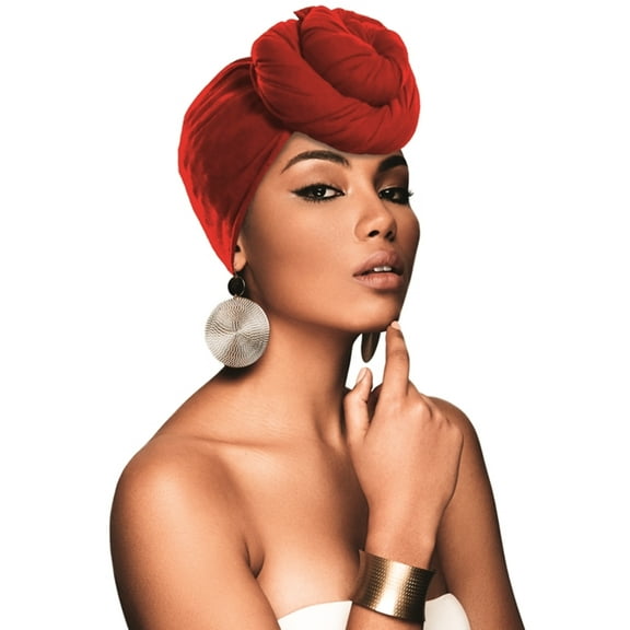 Beauty Town Crinkle Head Wrap Scarf