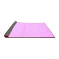 thumbnail image 2 of Ahgly Company Indoor Rectangle Solid Purple Modern Area Rugs, 7' x 9', 2 of 4