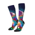 thumbnail image 2 of Balery Magic Mushrooms ,Fireflies Fun Novelty Socks Men'S Women'S Crew Socks Funny Crazy Novelty Socks Quirky And Cool Socks, 2 of 9
